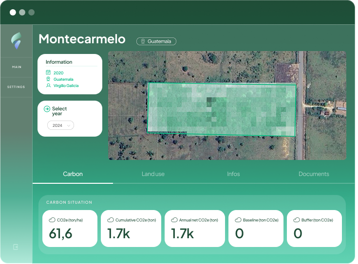 Selva dashboard